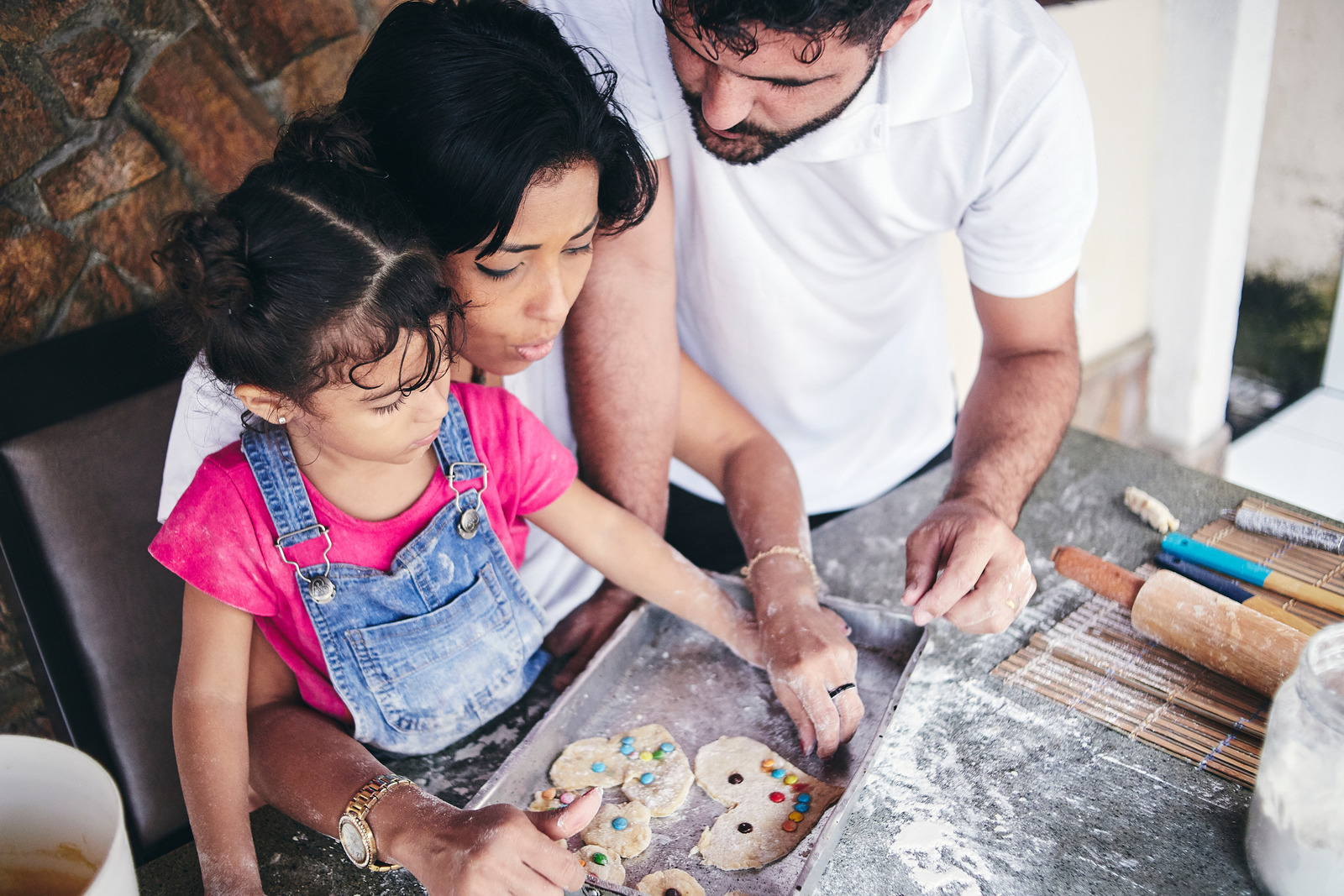 Canva - Family Baking Cookies at Home