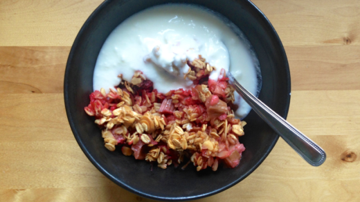 Strawberry Rhubarb Crisp